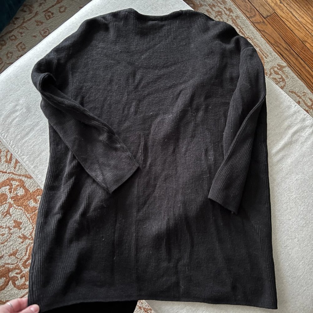 Like NEW H&M Black Long Cardigan Sz M - Picture 5 of 5